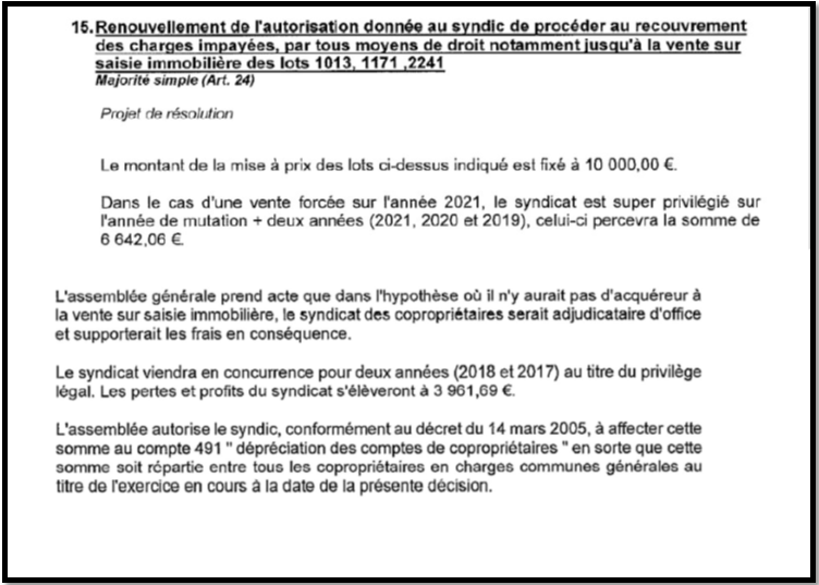 Article 17 Loi Du 10 Juillet 1965